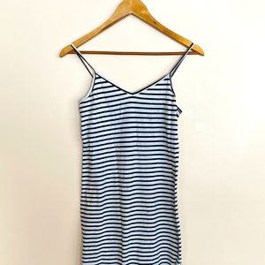 American Apparel striped maxi dress